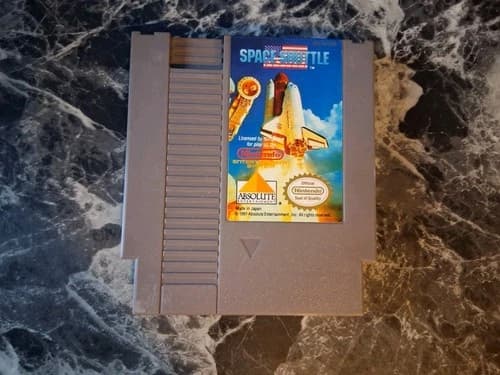 Space Shuttle Project Nintendo NES Authentic Tested Contacts Cleaned