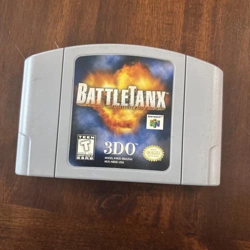 BattleTanx (Nintendo 64 N64, 1998) Cartridge Only Authentic Tested Working