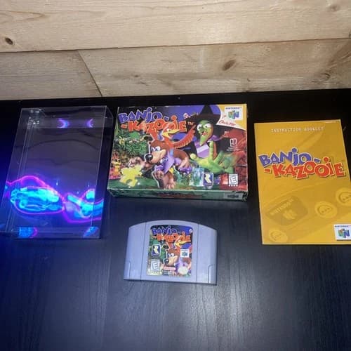 Banjo Kazooie (Nintendo 64 N64) Complete in Box CIB