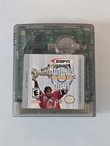 ESPN NATIONAL HOCKEY NIGHT (Nintendo Game Boy Color GBC) Original Game
