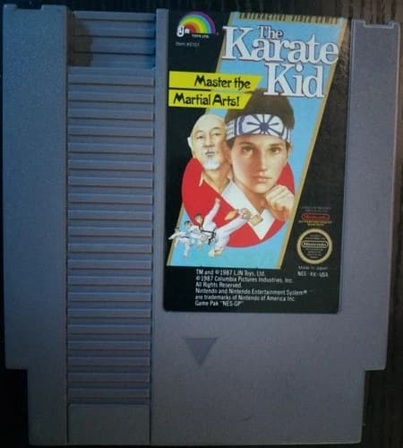 Karate Kid (NES) Authentic & Tested Cart Only