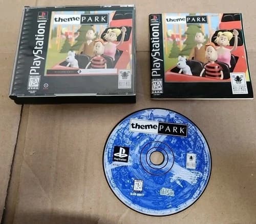 Theme Park (Sony PlayStation 1, 1995) - Tested