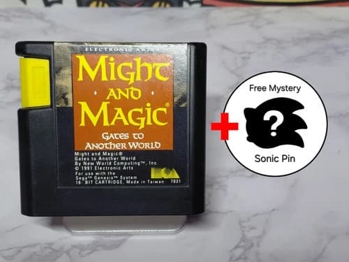 Might and Magic: Gates to Another World (Sega Genesis, 1991) Fast Shipping