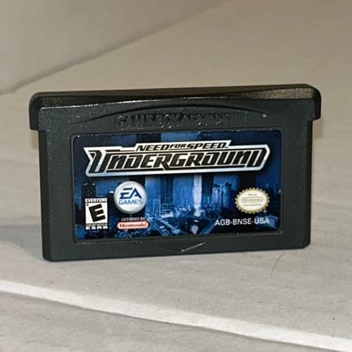 Need for Speed: Underground Nintendo Game Boy Advance Authentic GBA H4