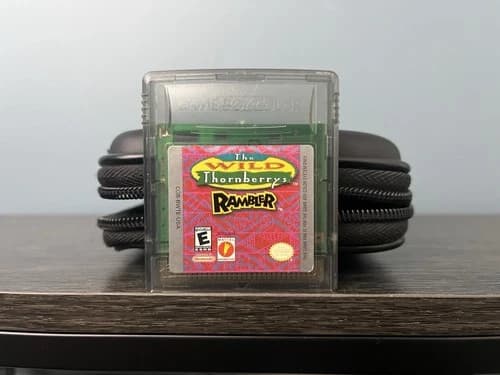 Wild Thornberrys Rambler Nintendo Game Boy Color GBC AUTHENTIC TESTED & WORKS