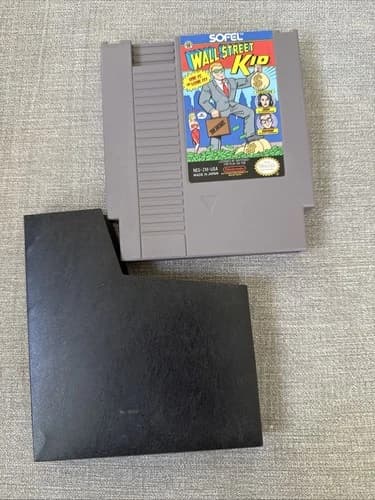 Wall Street Kid (Nintendo Entertainment System NES 1990) Authentic Free Shipping