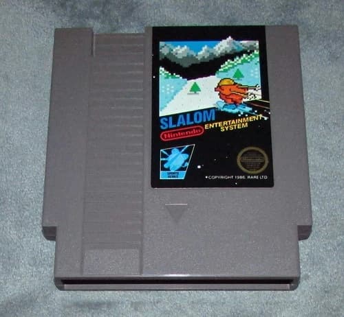 Slalom for Nintendo NES Fast Free Shipping Authentic