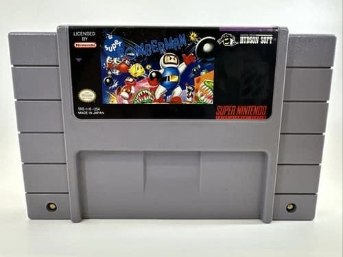 Super Bomberman (Super Nintendo SNES, 1993)