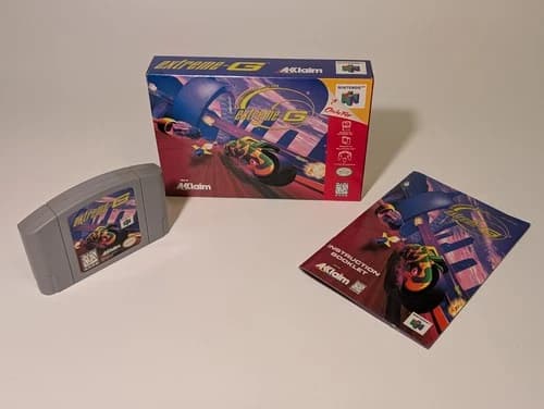 Extreme-G - Nintendo 64 N64 - CIB - Authentic, Tested, Working