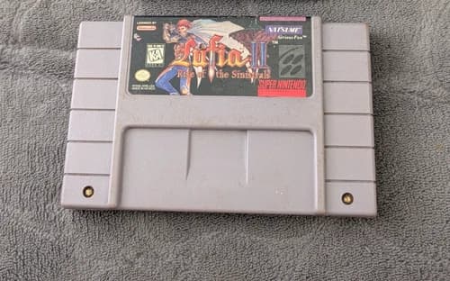 Lufia 2: Rise Of The Sinistrals SNES Cartridge Only Authentic Tested