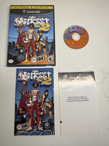 NBA Street Vol. 2 (Nintendo GameCube, 2003) CIB, Tested/Works