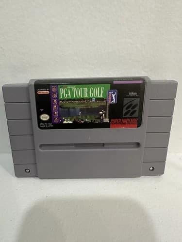 PGA Tour Golf (Super Nintendo Entertainment System) Good Condition Cart Only