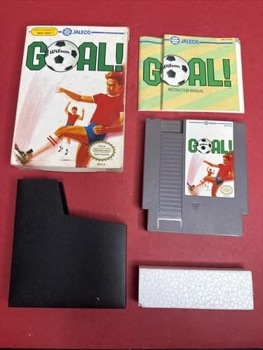 Goal NES (Nintendo Entertainment System, 1989) Complete CIB Tested