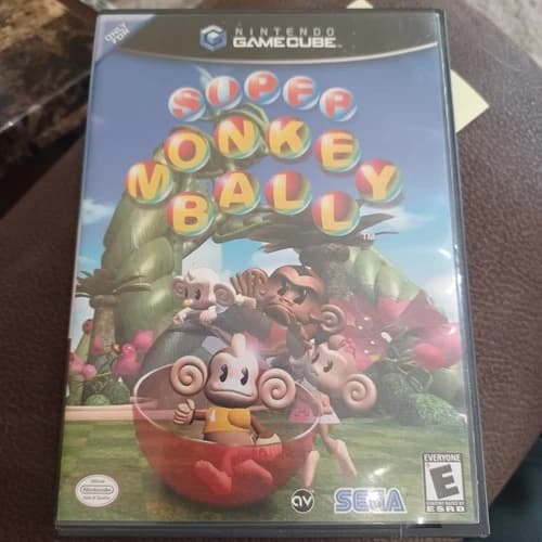 Super Monkey Ball (Nintendo GameCube, 2001) Complete, CIB - Tested