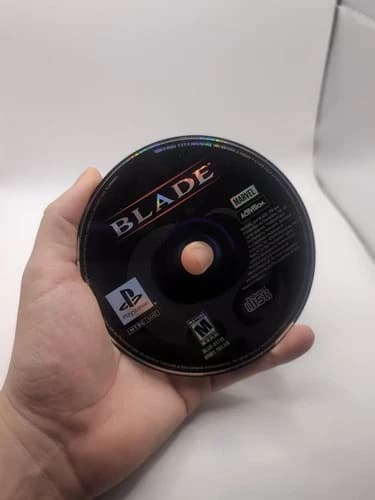 Blade PlayStation 1 PS1 Disc Only Scratch Free Tested Working