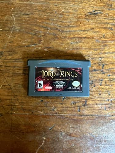 The Lord of the Rings: The Fellowship of the Ring game boy advance