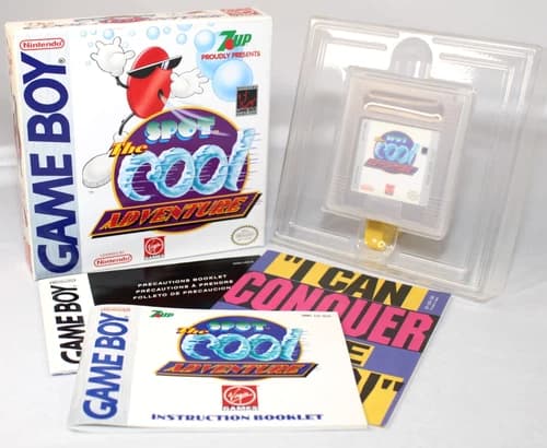 Spot: The Cool Adventure Nintendo Game Boy Complete CIB GREAT Condition! RARE!
