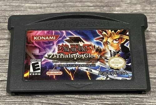 Yu-Gi-Oh 7 Trials to Glory World (Nintendo Game Boy Advance GBA) Authentic