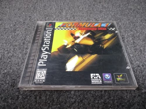 Formula 1 Championship Edition (Sony PlayStation 1, 1997) TESTED Fast Ship
