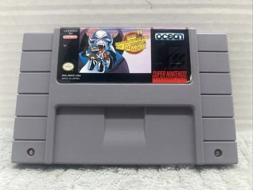 The Adventures of Mighty Max ( Super Nintendo SNES ) Authentic-Cleaned - Tested