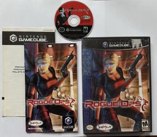 Rogue Ops (Nintendo GameCube, 2003) - CIB Complete Tested