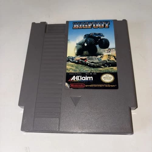 Nintendo NES Bigfoot Authentic Tested & Working Acclaim 1990 Cartridge Only