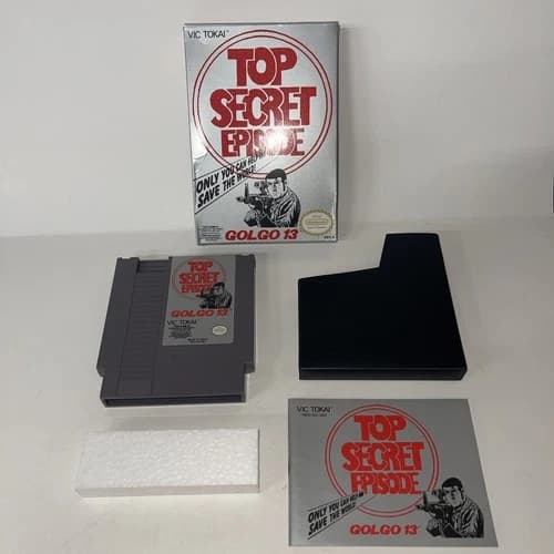 Golgo 13 Top Secret Episode | 1988 Nintendo CIB