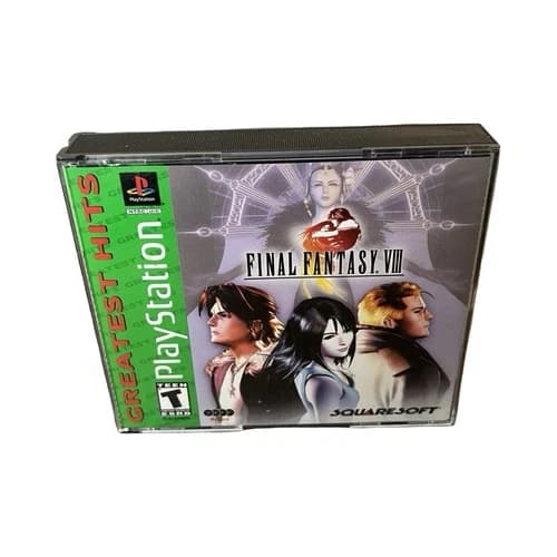 Final Fantasy VIII 8 Sony PlayStation 1 PS1, 1999 CIB Complete w Reg Tested VG+