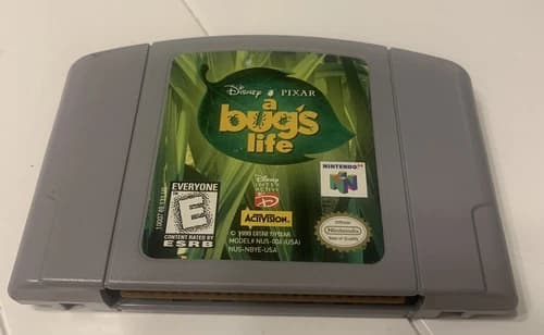 A Bug's Life Disney Pixar Nintendo 64 N64 Original Authentic Game! Tested