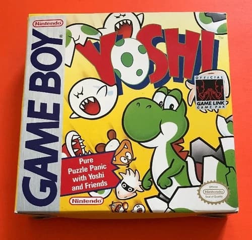 Yoshi (Nintendo Game Boy) CIB GREAT CONDITION BOX, GAME, BOOKLET ORIGINAL