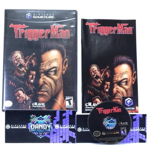 Trigger Man GC CIB W/ Manual - GameCube