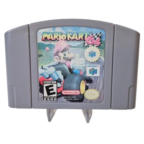 Mario Kart 64 Nintendo 64 N64 Loose Cartridge Authentic Tested Players Choice
