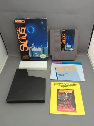 * Journey to Silius (Nintendo NES, 1990) Complete CIB