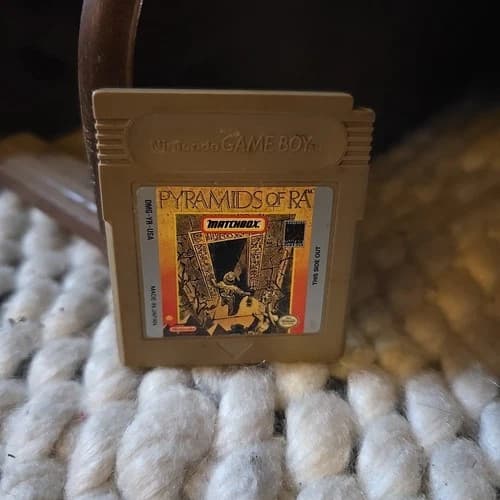 Pyramids of Ra Nintendo Game Boy GB Original Game Tested Working Clean Label
