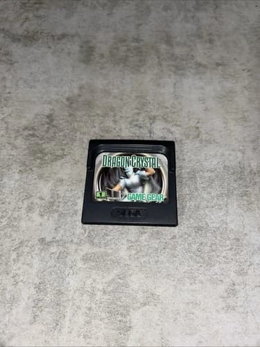 Dragon Crystal (Sega Game Gear, 1991) Tested And Working Authentic