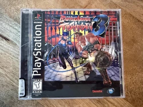 Battle Arena Toshinden 3 Sony PlayStation 1 PS1 Fighting Video Game CIB Takara
