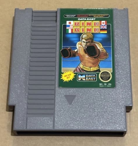 Nintendo NES Ring King (Cleaned, Tested & Working)