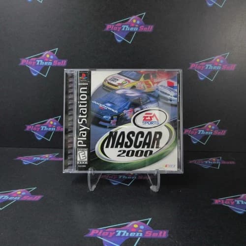Refurbished Nascar 2000 PS1 PlayStation 1 Complete - 1 Year Warranty VG