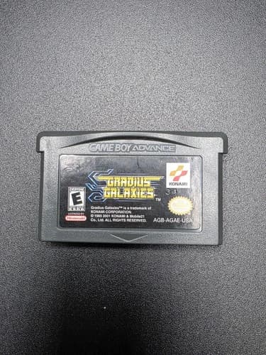 Gradius Galaxies Game Boy Advance Nintendo GBA Authentic Cart Only