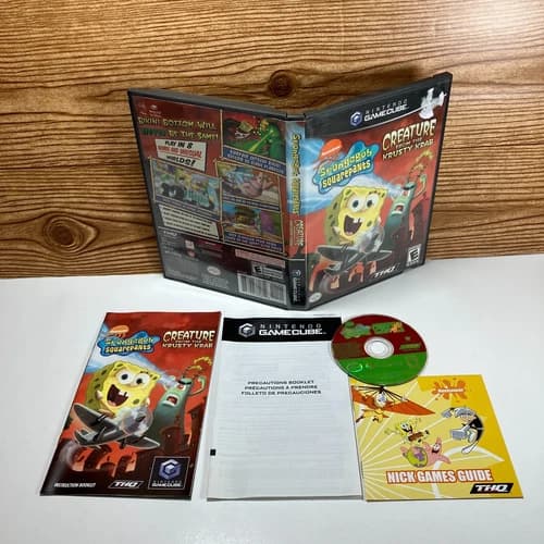 SpongeBob SquarePants: Creature from the Krusty Krab (Nintendo GameCube, 2006)