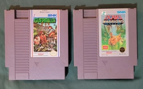 Guerrilla War - Ikari Warriors (Nintendo, NES) Tested and Working
