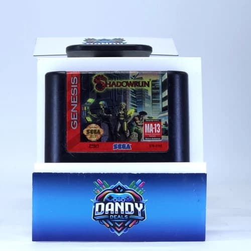 Shadowrun Authentic, Tested - Sega Genesis