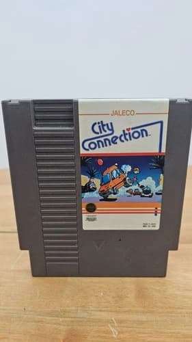 City Connection (Nintendo Entertainment System, 1988) Tested and Working!