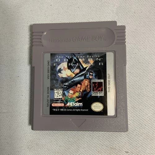 Batman Forever (Nintendo Game Boy, 1995) Authentic - Tested