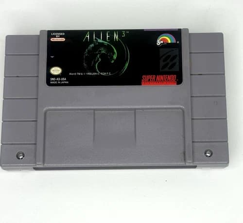 Alien 3 Super Nintendo SNES Video Game Cartridge Only TESTED