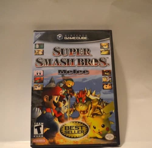 Super Smash Bros. Melee Nintendo GameCube, Player's Choice, Complete Tested