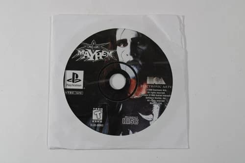 WCW Mayhem (Sony PlayStation 1 PS1) Disc Only - Tested Works