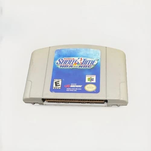 NBA Showtime NBA on NBC N64 Loose Authentic good