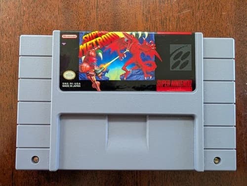 Super Metroid *Authentic* Super Nintendo SNES Cart Only