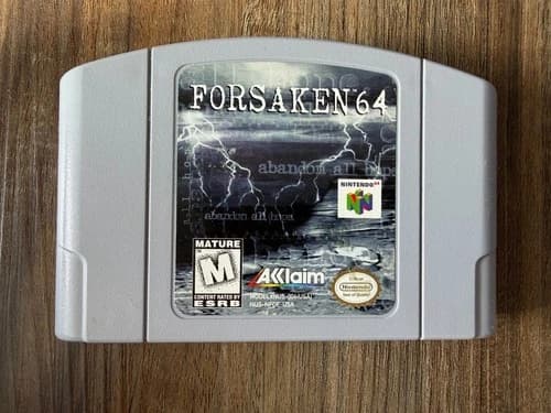 Forsaken 64 - Nintendo 64 N64 Authentic Acclaim Cartridge